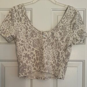 Lululemon Align Leopard Print Women's Top